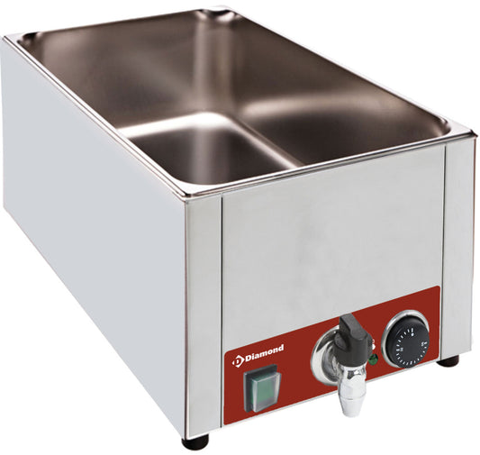 Table électrique Bain-Marie GN 1/1 - 150 mm + robinet