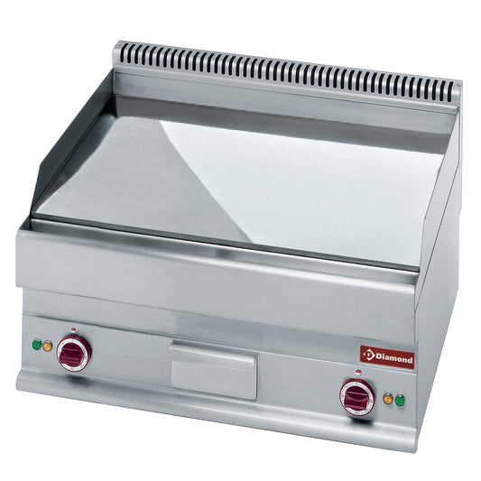 Plaque de cuisson électrique plate - Dessus - chrome dur « 50 Â?m »