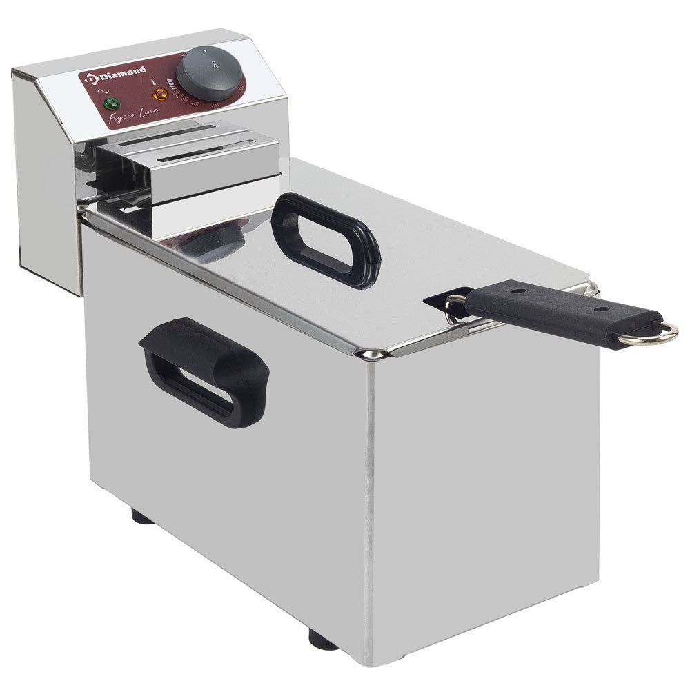 Friteuse électrique de table 2x 10 litres + robinet