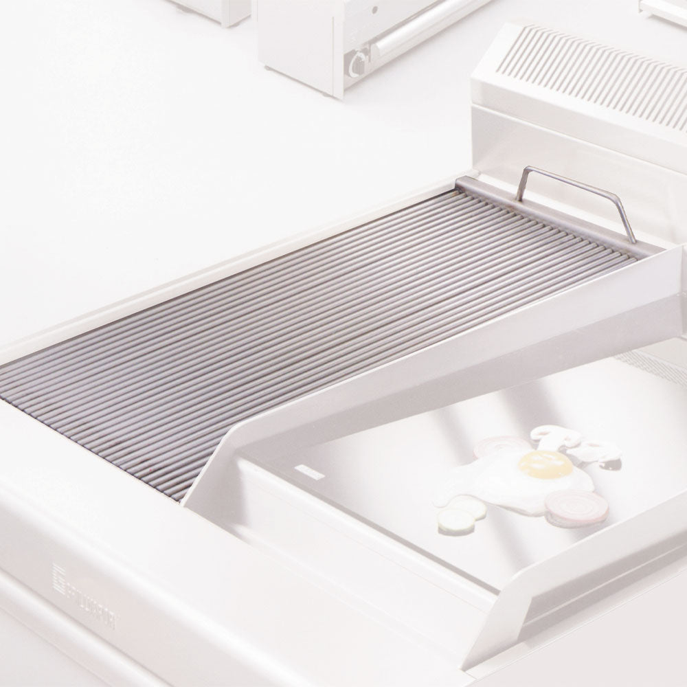 Grille de forme complémentaire en « V », demi-élément