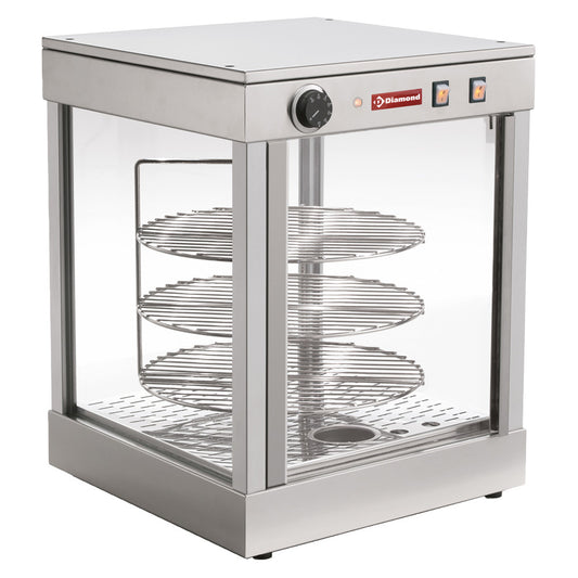 Four électrique pour pizza, chambre (2+3 kW), 660x430xh100 mm