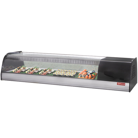 Présentoir réfrigéré pour tapas, 6x GN 1/3 - 40 mm (inclus)