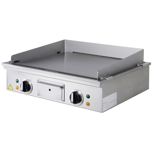 Plaque électrique « Teppanyaki », 2 zones (2x 2,7 kW), pour la table