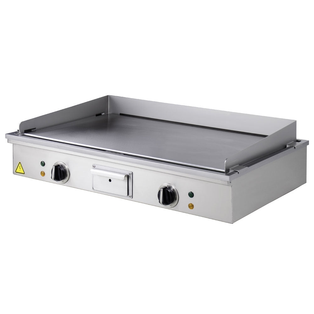 Plaque électrique « Teppanyaki », 3 zones (3x 2,7 kW), pour la table