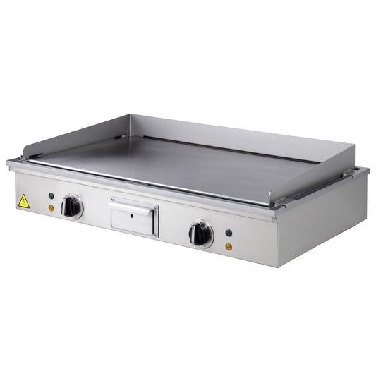 Plaque électrique « Teppanyaki », 3 zones (3x 2,7 kW), pour la table