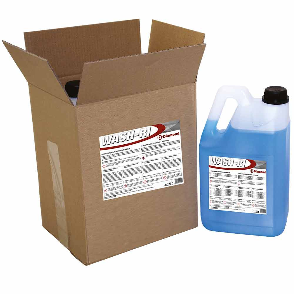 Lave-vitre lessive à lessive liquide lessive et lave-vaisselle - Eau dure - 2 BDx5 LT/6KG