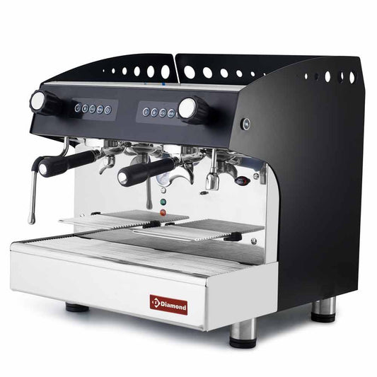Machine à café expresso automatique 2 groupes - NOIR