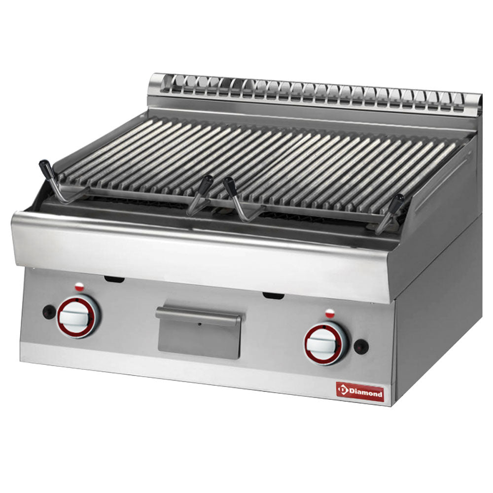 Barbecue en pierre lave - module 1/1, grill de cuisson « Z »