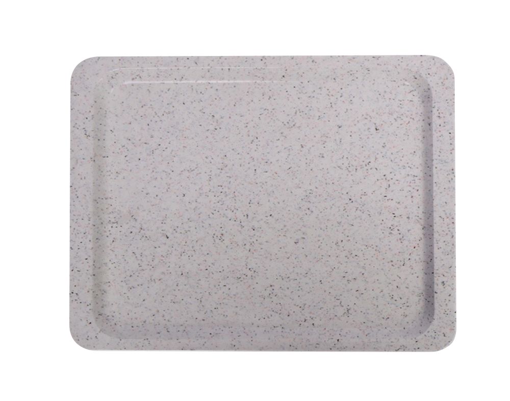 Plateau en polyester pour les restaurants en libre-service, AmerBox, GN 1/2, Graphite, 325x265mm