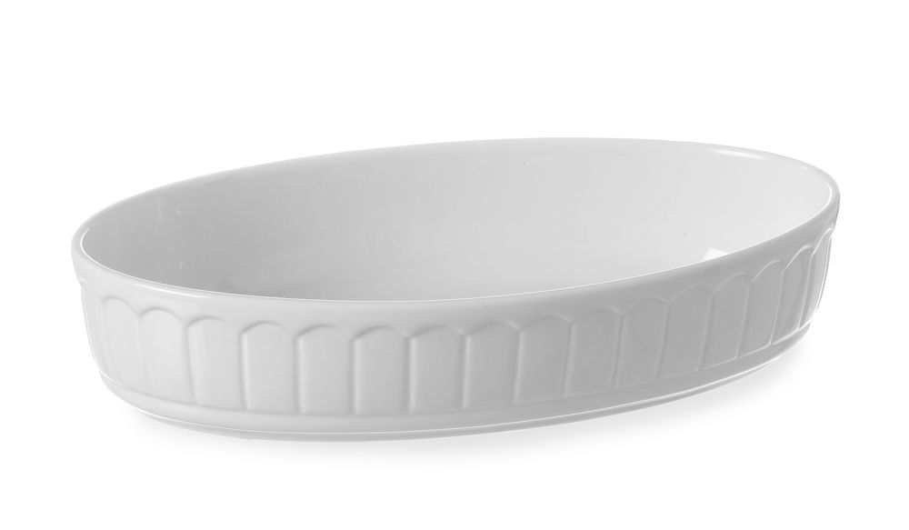 Rustica plat à four ovale, HENDI, 1L, 245x145x(H)55mm