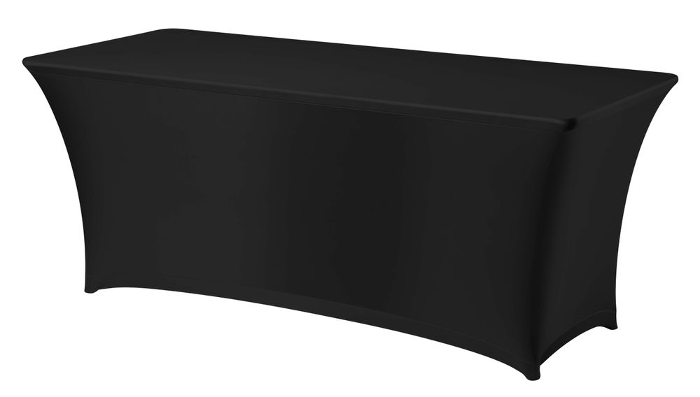 Housse de table rectangulaire, HENDI, 810927, Noir, 1500x760x(H)730mm