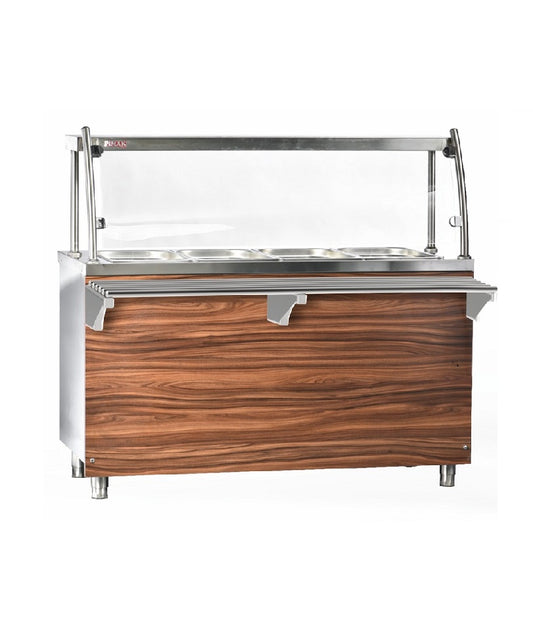 Bain Marie à eau 120cm 3 x GN1/1 ELECTRIQUE - PIMAK -   M037-3SE