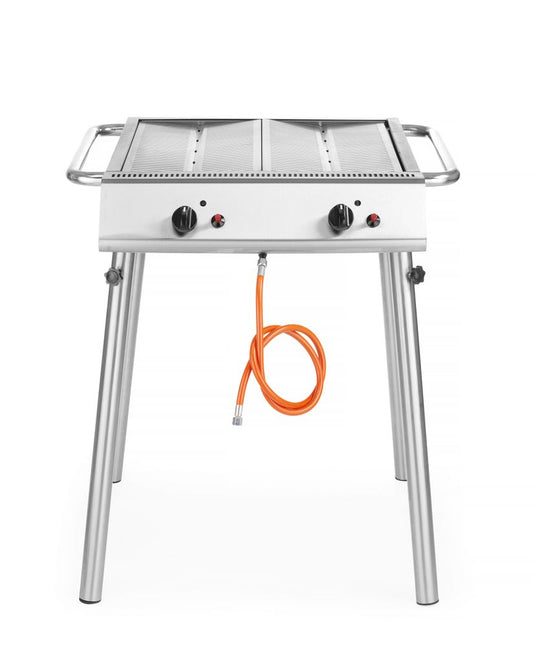 Xantos Gril à gaz, HENDI, 9,5kW, 770x710x(H)870mm