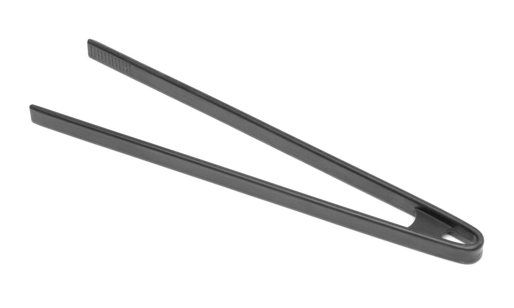 Pince en silicone pour cuisiner, HENDI, Noir, (L)290mm