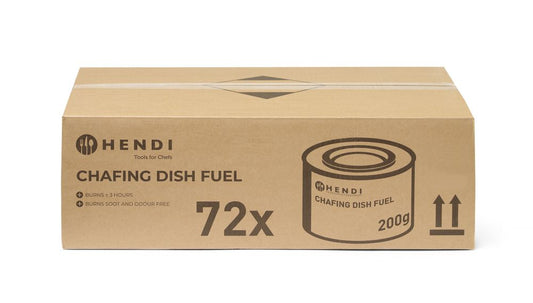 Pâte combustible pour chafing dish en boîte, HENDI, 72 u