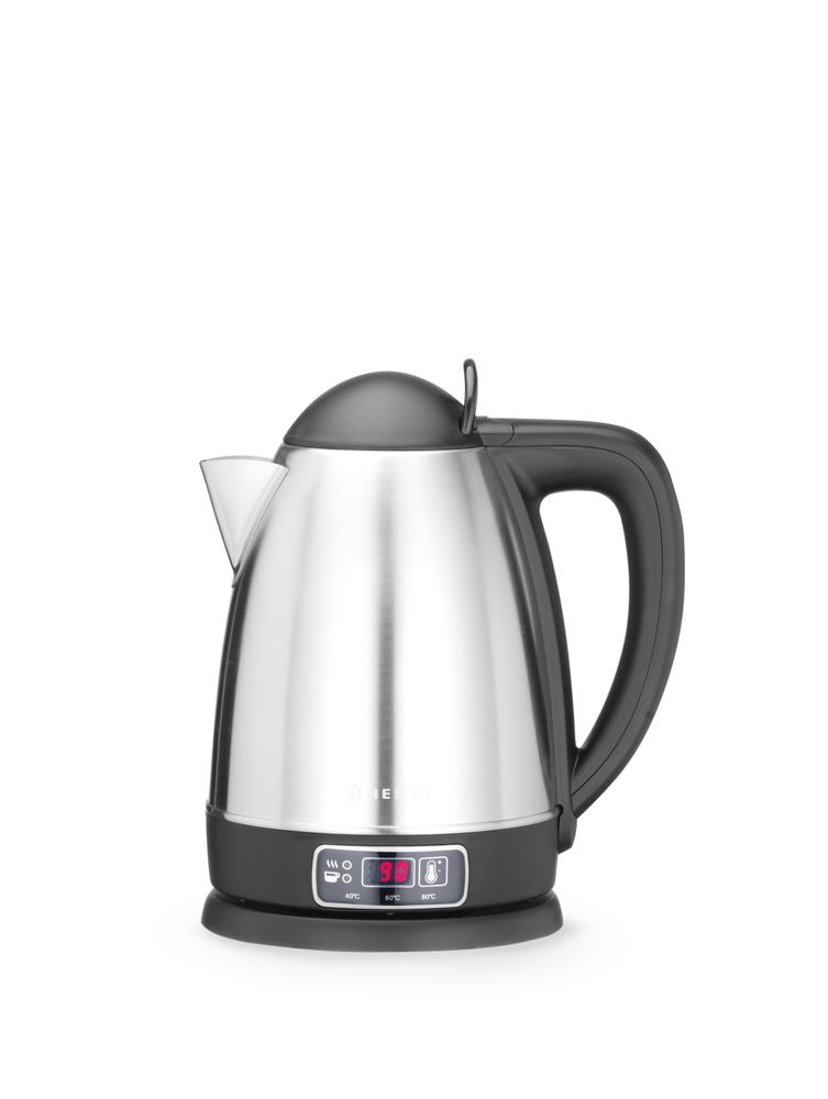 Bouilloire électrique sans fil avec réglage de la température, HENDI, 1,8L, 230V/1800W, 230x165x(H)255mm