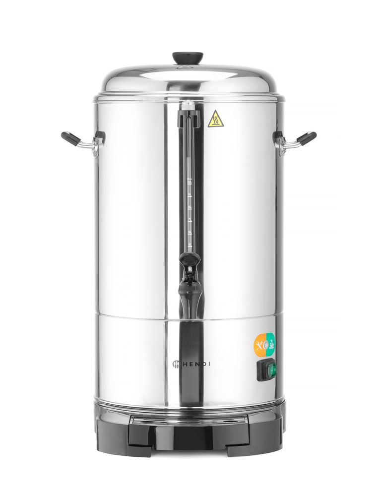 Percolateur à double paroi, HENDI, 10L, 230V/1500W, 370x390x(H)525mm