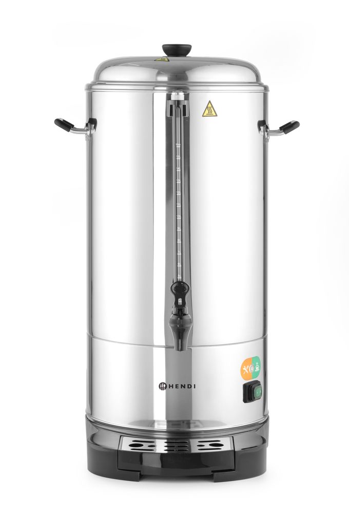 Percolateur à double paroi, HENDI, 16L, 230V/1500W, 360x401x(H)647mm