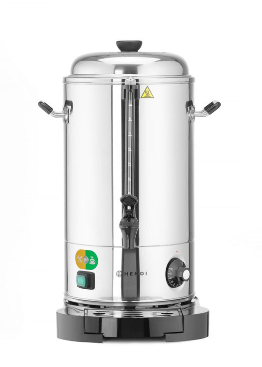 Distributeur à boissons chaudes à double paroi, HENDI, 9L, 230V/2200W, 322x390x(H)522mm
