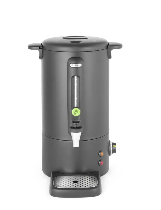 Distributeur à boissons chaudes noir mat – Design by Bronwasser, HENDI, 9L, Noir, 220-240V/950W, 307x330x(H)450mm