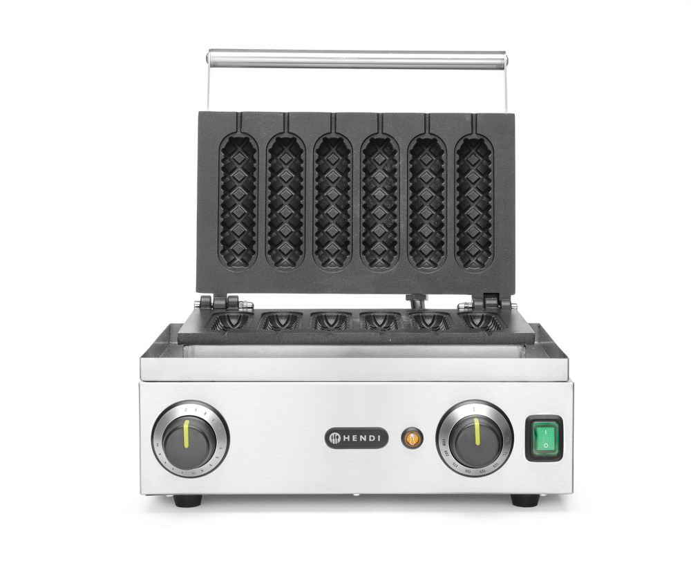 Gaufrier corn dog, HENDI, 230V/1550W, 390x378x(H)229mm