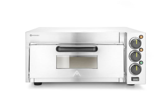 Four à pizza compact, HENDI, Argent, 230V/2000W, 580x560x(H)275mm