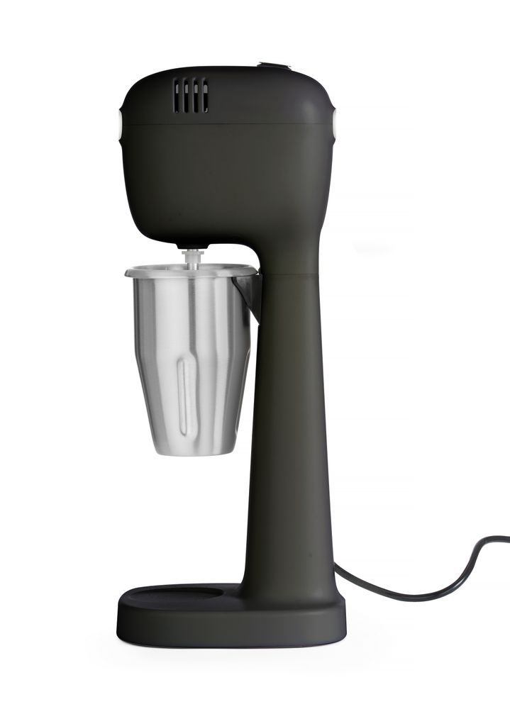 Mixeur à Milkshake sans BPA -Design by Bronwasser, HENDI, Noir, 230V/400W, 170x196x(H)490mm