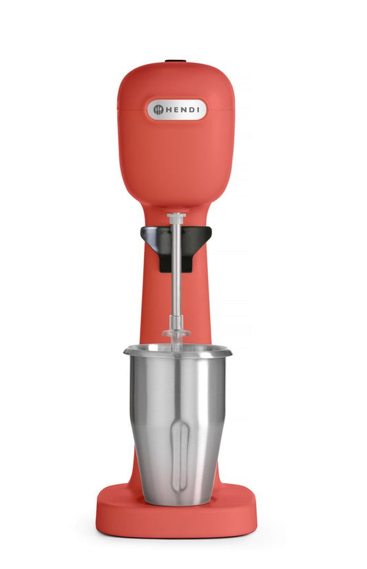 Mixeur à milkshake- Design by Bronwasser, HENDI, Rouge, 220-240V/400W, 170x196x(H)490mm