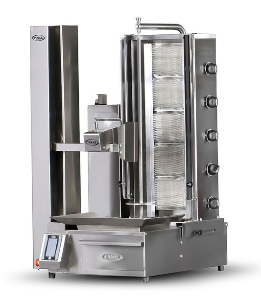 Robot Kebab automatique à GAZ 4 feux - PIMAK -  PDR80-G
