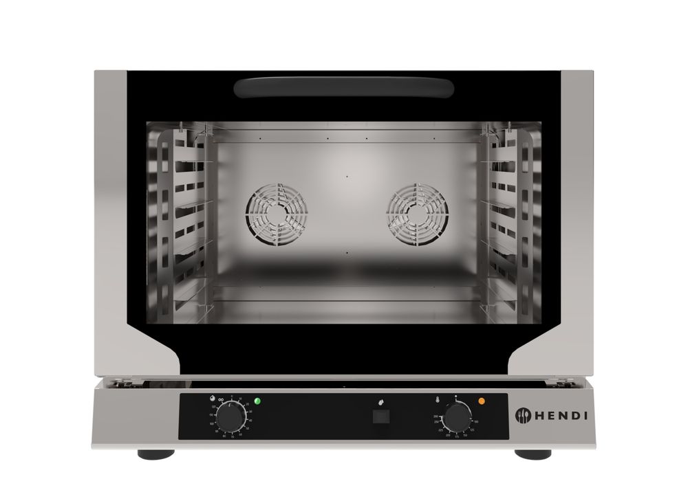 Four mixte de boulangerie et de pâtisserie 4x 600x400, HENDI, 220-240V/6400W, 783x755x(H)634mm