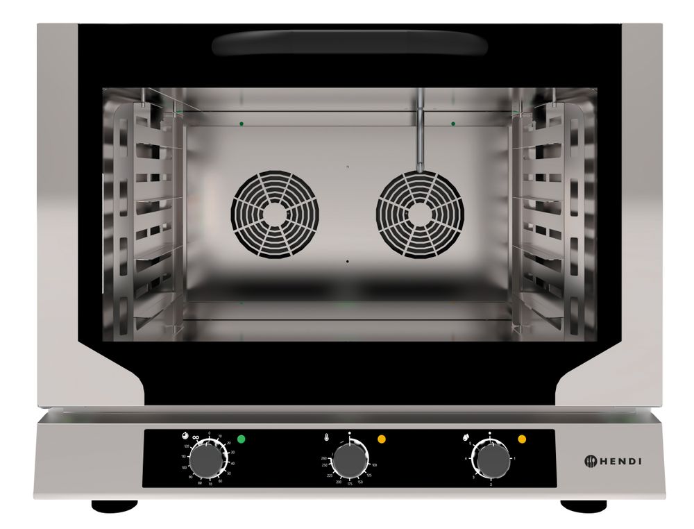 Four à convection avec humidificateur, HENDI, 400V/6400W, 783x755x(H)634mm