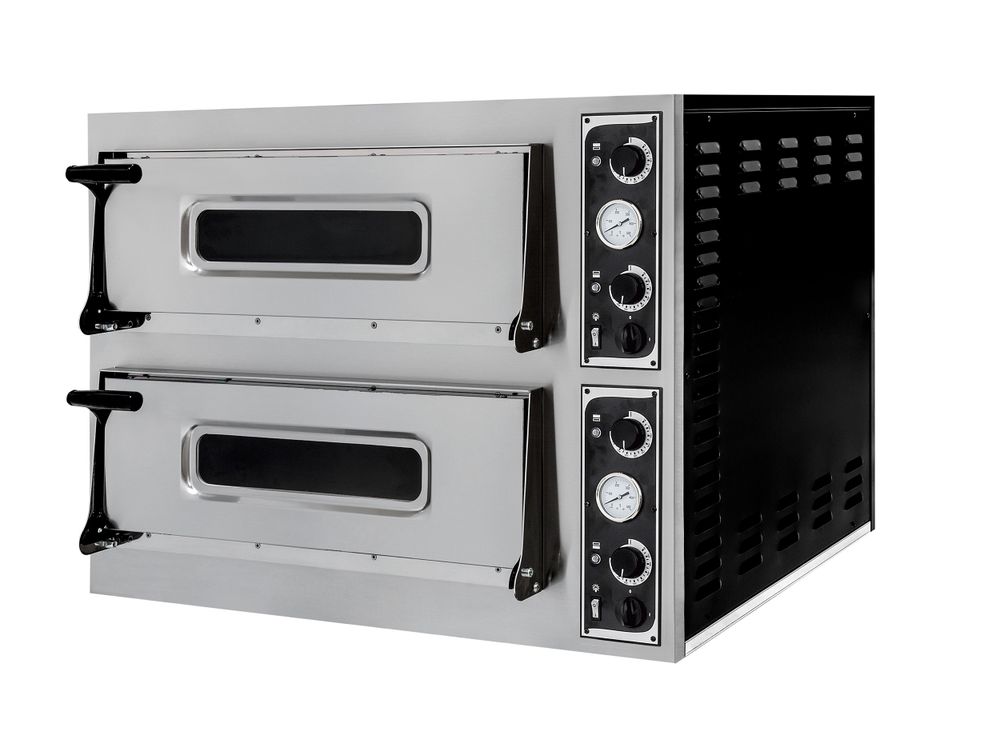 Four à pizza BASIC 44, HENDI, 2 chambres, 400V/9400W, 975x930x(H)742mm