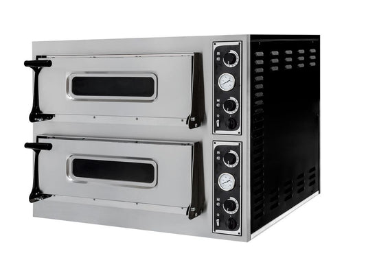 Four à pizza BASIC 44, HENDI, 2 chambres, 400V/9400W, 975x930x(H)742mm