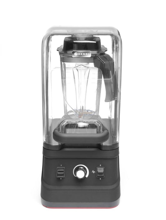 Blender Bar avec caisson insonorisant, HENDI, 2,5L, Noir, 220-240V/1680W, 250x300x(H)540mm