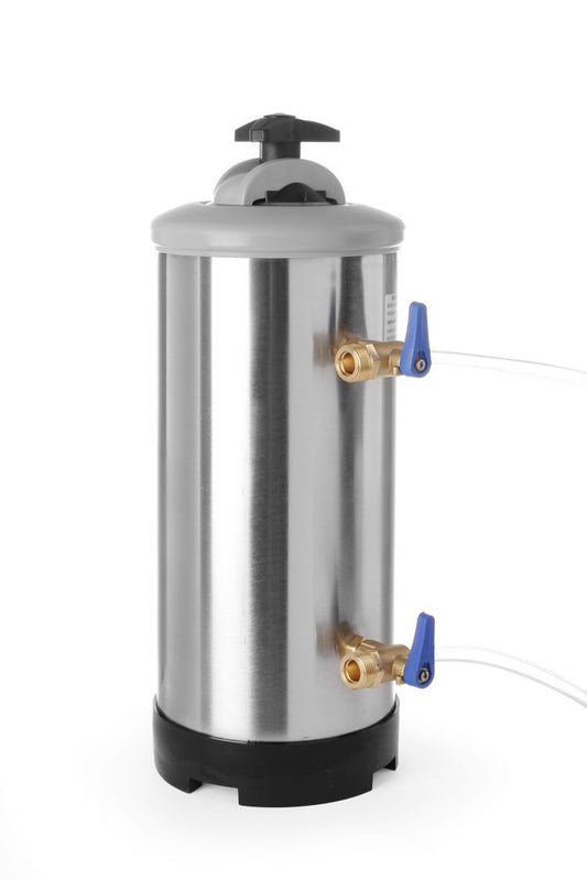 Adoucisseur d'eau, HENDI, Capacité filtre (20°F/30°F/40°F) 2520/1680/1260, 12L, ⌀185x(H)500mm