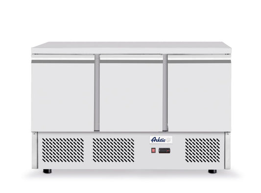 Réfrigerateur comptoir avec trois portes Kitchen Line 380 L, Arktic, 230V/220W, 1375x700x(H)890mm