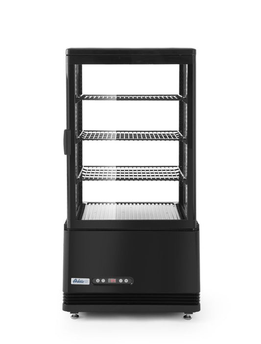 Vitrine de table, 68 litres, Arktic, Noir, 230V/170W, 444x397x(H)875mm