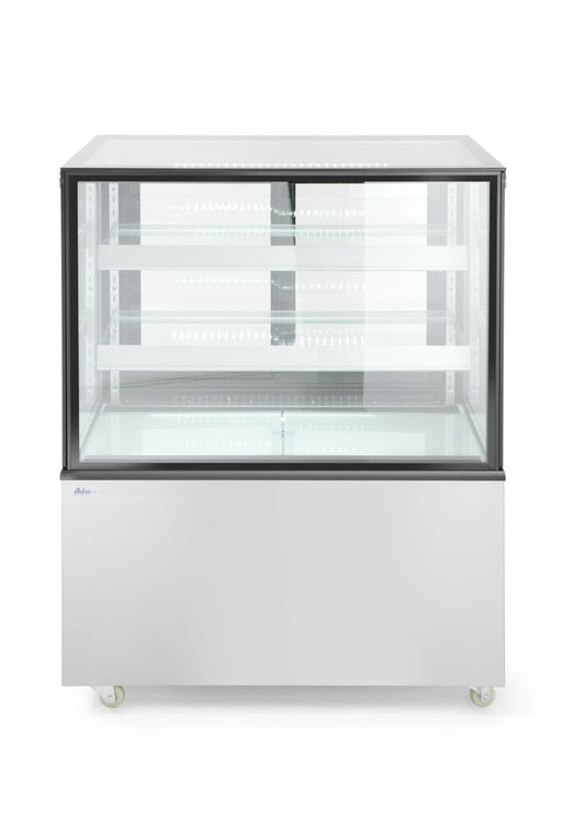 Vitrine réfrigérée avec 2 étagères, Arktic, 300L, 230V/480W, 994x677x(H)1230mm