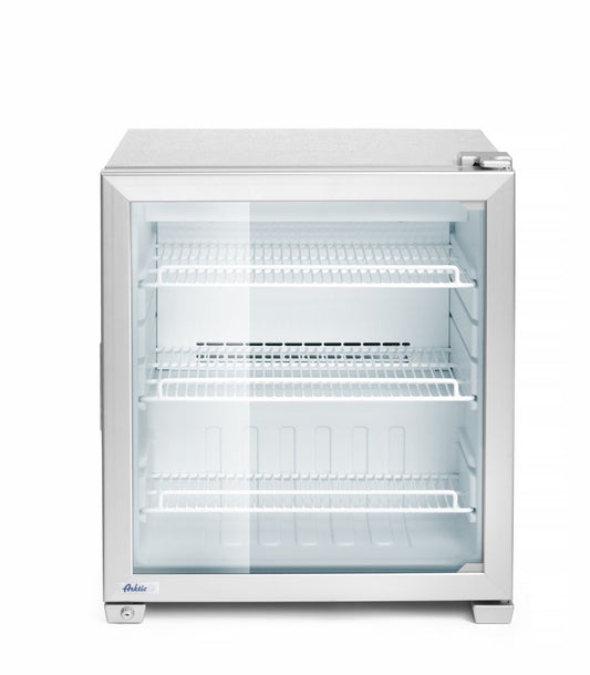 Vitrine de table réfrigérée négatif 90L, Arktic, 230V/230W, 620x593x(H)680mm