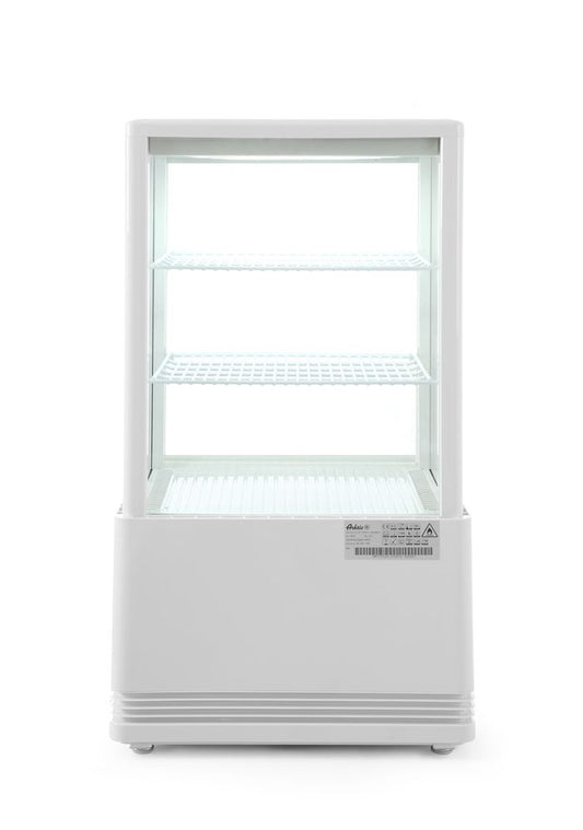 Vitrine de table, 58 litres, Arktic, Blanc, 230V/170W, 452x406x(H)830mm
