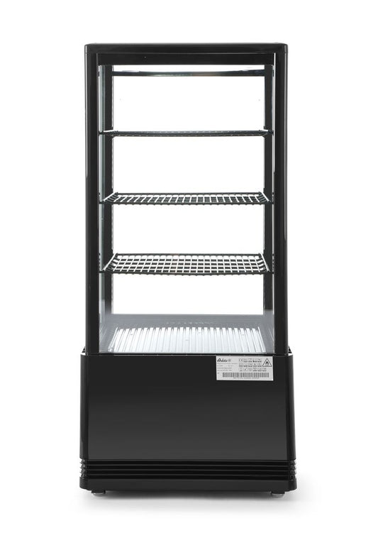Vitrine de table, 78 litres, Arktic, noir, 230V/170W, 444x397x(H)940mm