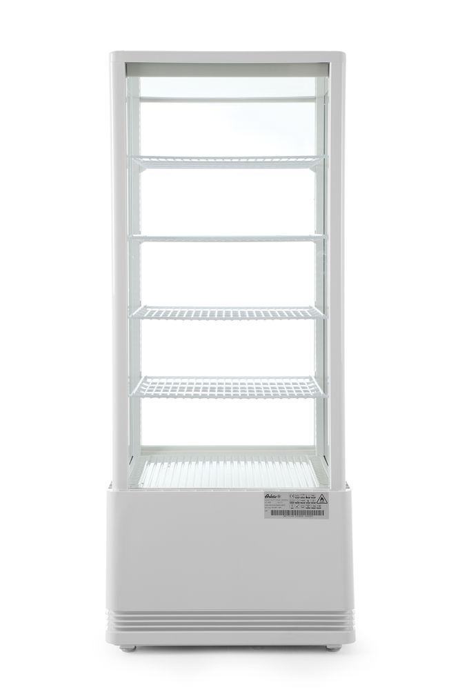 Vitrine de table grand modèle, 98 litres, Arktic, blanc, 230V/210W, 444x397x(H)1100mm