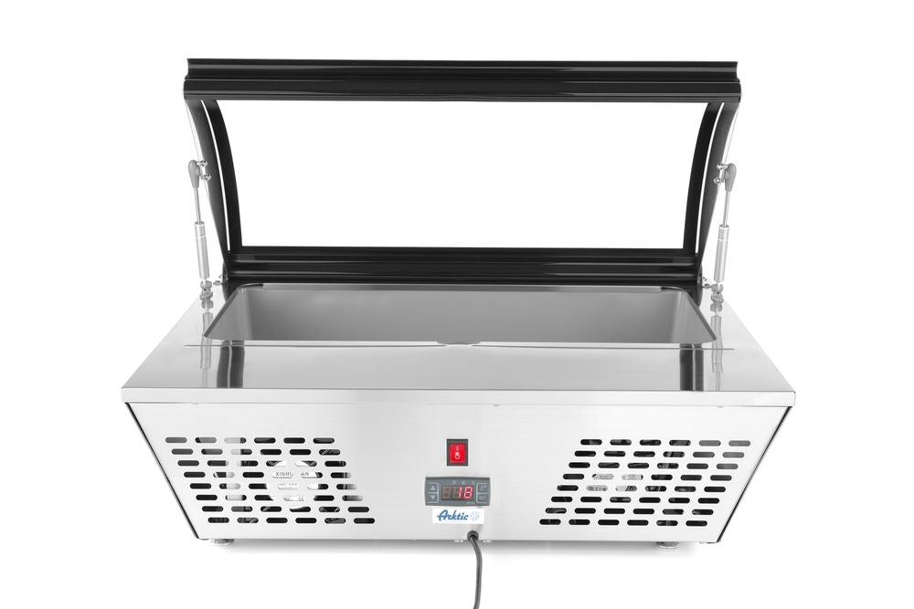 Vitrine de table à salade , Arktic, 67L, 230V/105W, 775x615x(H)235mm