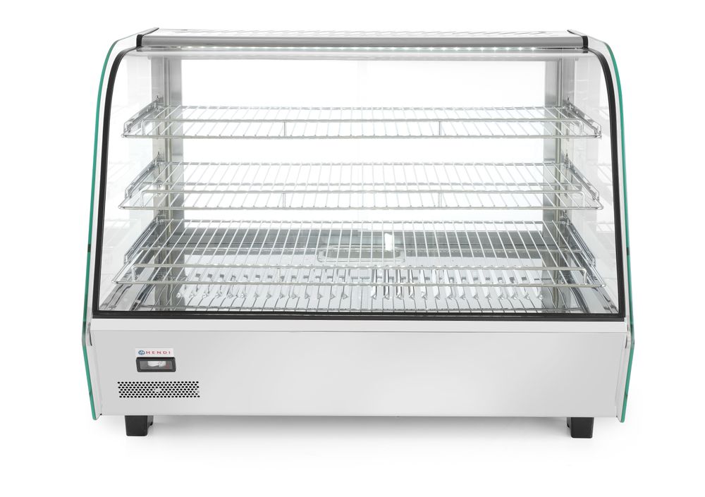 Vitrine de table chauffante, HENDI, 160 lites, 230V/1500W, 885x570x(H)680mm
