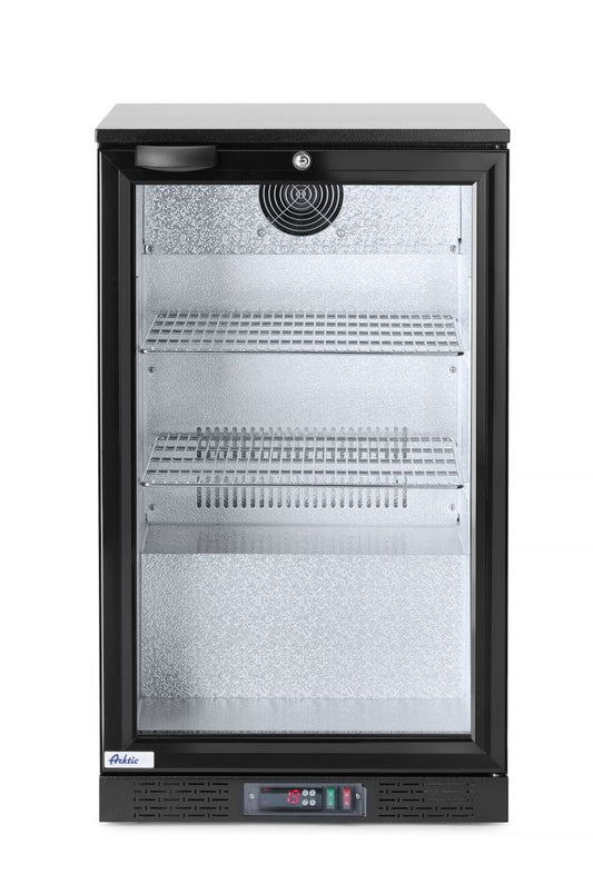 Réfrigérateur simple porte à barre arrière, Arktic, 103L, Noir, 220-240V/120W, 500x530x(H)865mm