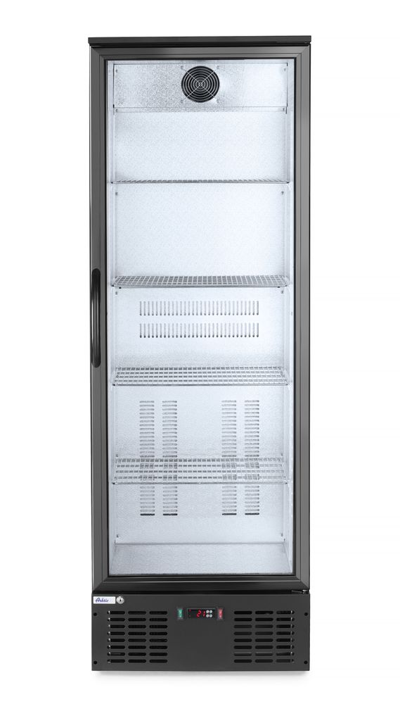 Arrière de bar simple porte , Arktic, 300L, Noir, 220-240V/195W, 600x528x(H)1820mm