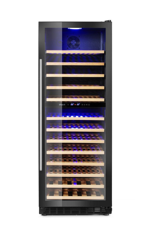 Cave à vin à double zone, 135 bouteilles, Arktic, 387L, 220-240V/130W, 595x675x(H)1625mm