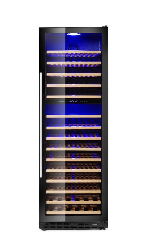 Cave à vin, 2 zones, 160 bouteilles, Arktic, 447L, 220-240V/150W, 595x730x(H)1784mm