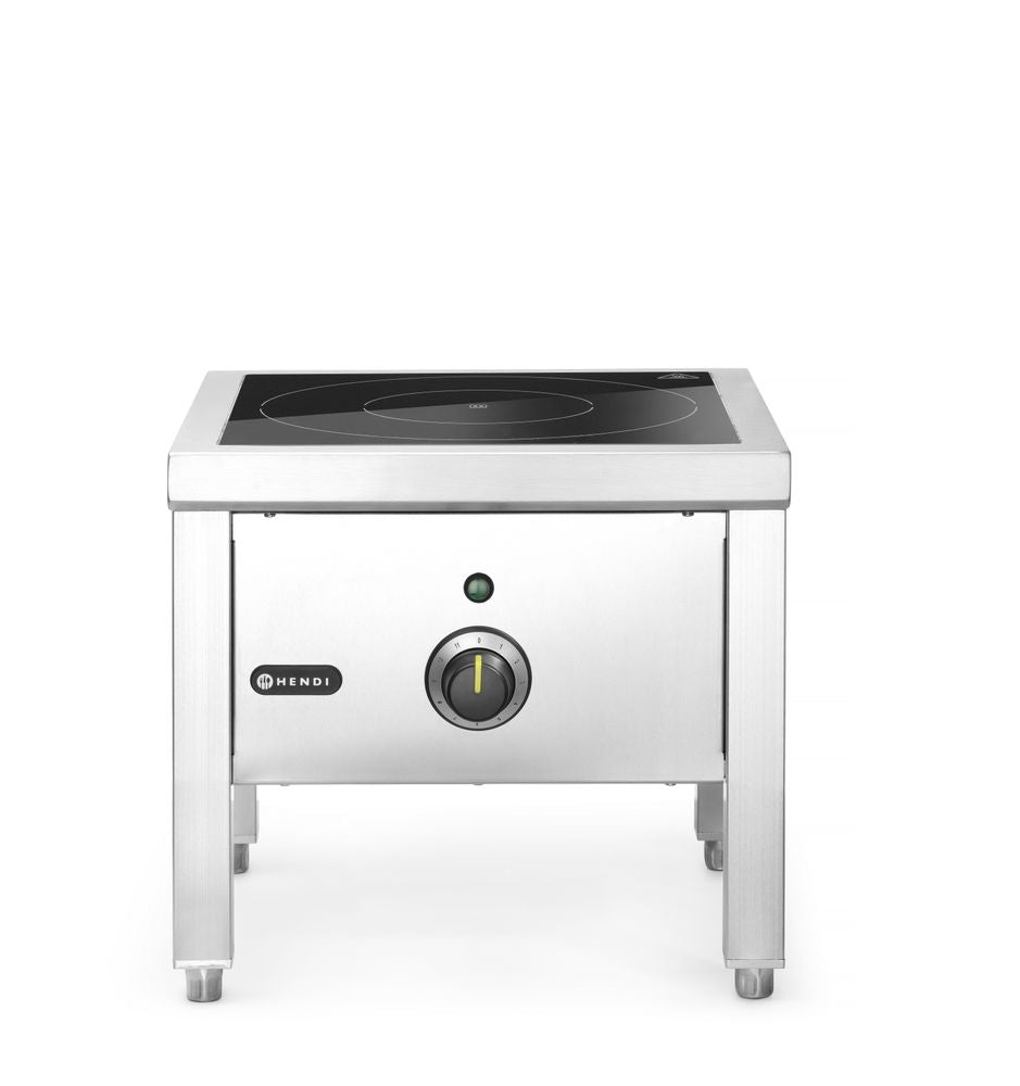 Réchaud à induction haute puissance, HENDI, 400V/5000W, 422x400x(H)366mm