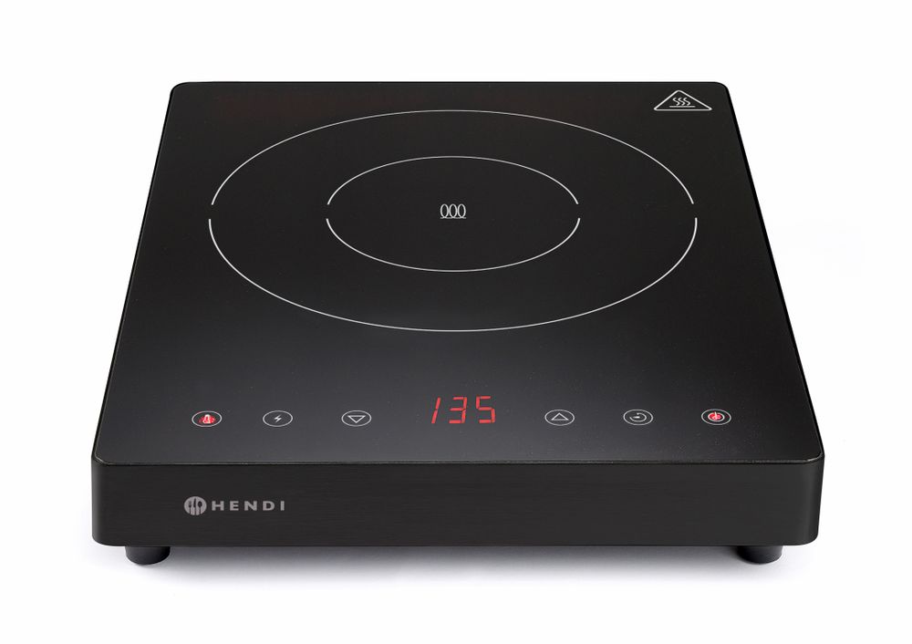 Plaque de cuisson à induction 2000W Kitchen Line, HENDI, Kitchen Line, 230V/2000W, 297x411x(H)57mm